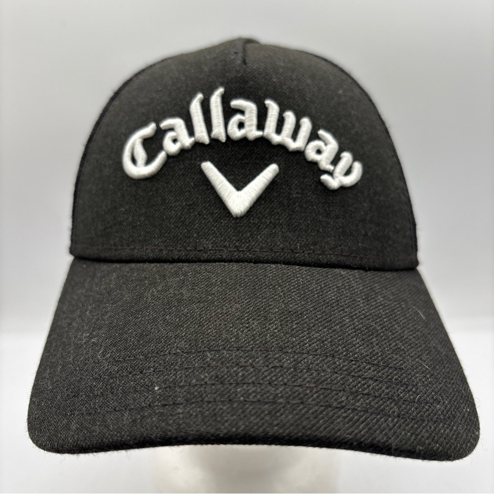 Callaway Tour Authentic Rogue Odyssey Mens Black Mesh Trucker SnapBack Hat OSFM